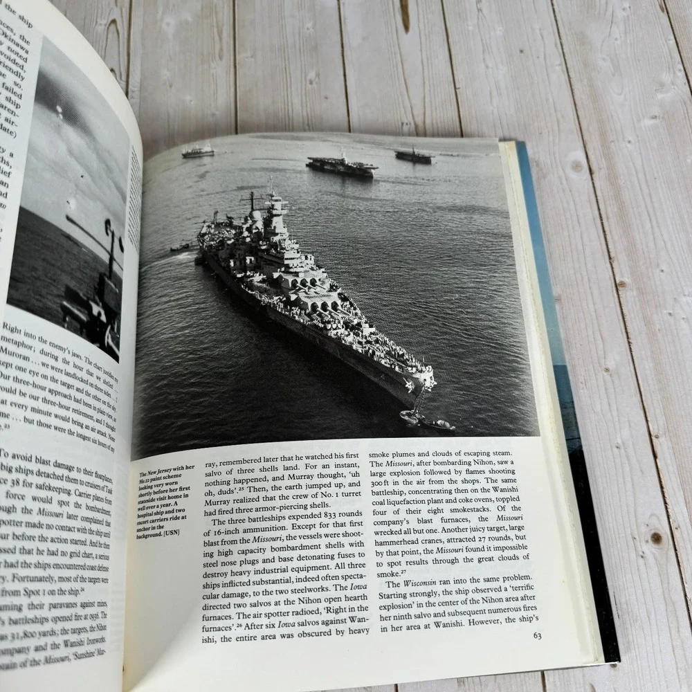 Iowa Class Battleships Malcolm Muir 1987 Naval History Weapons Warfare Blandford
